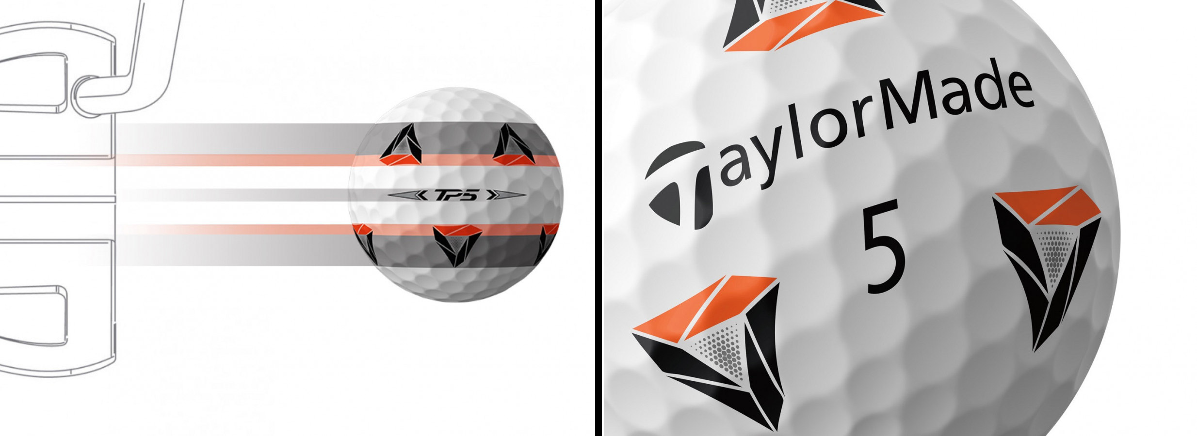 Balles de golf TP5 PIX Taylormade 2021