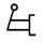 symbole levier rotatif 1 position