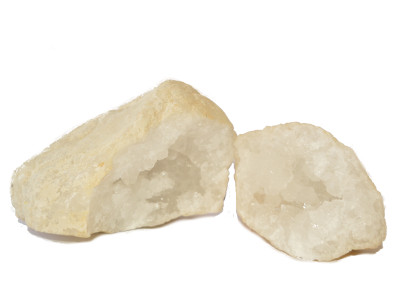 geode cristal de roche
